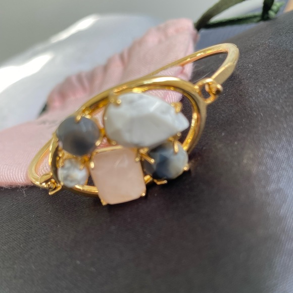Kate Spade gem stone cuff bracelet - Picture 2 of 6